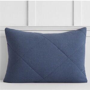 Pottery Barn Teen Favorite Tee Organic Standard Sham Heathered Navy #2